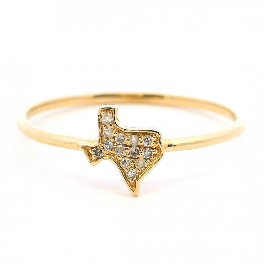 AGI Diamond Texas Ring