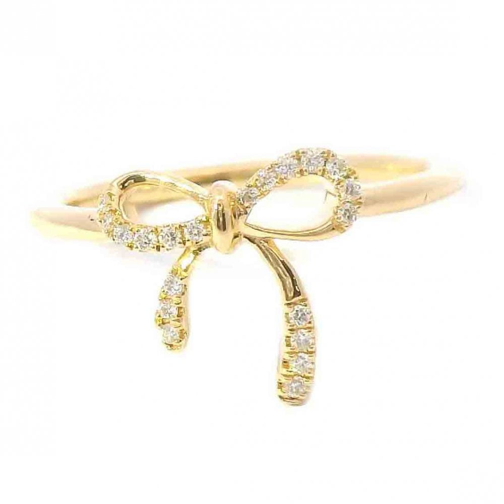 AGI Diamond Bow Ring