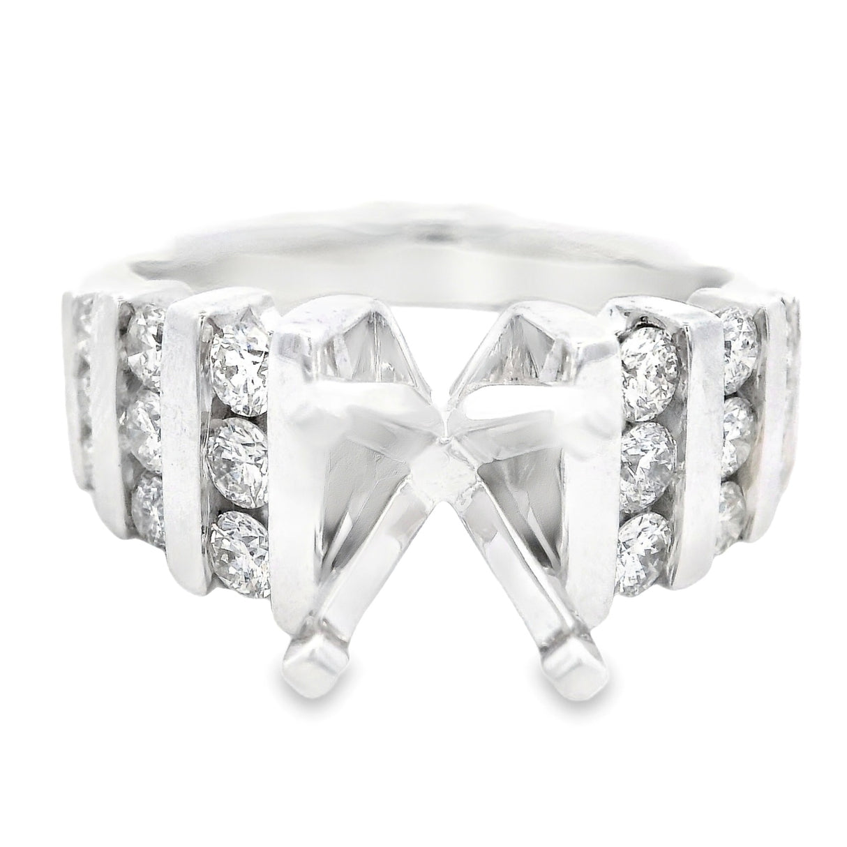 Heera Moti Diamond Engagament Ring