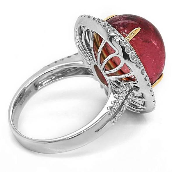 Almor Designs Pink Tourmaline Fashion Ring