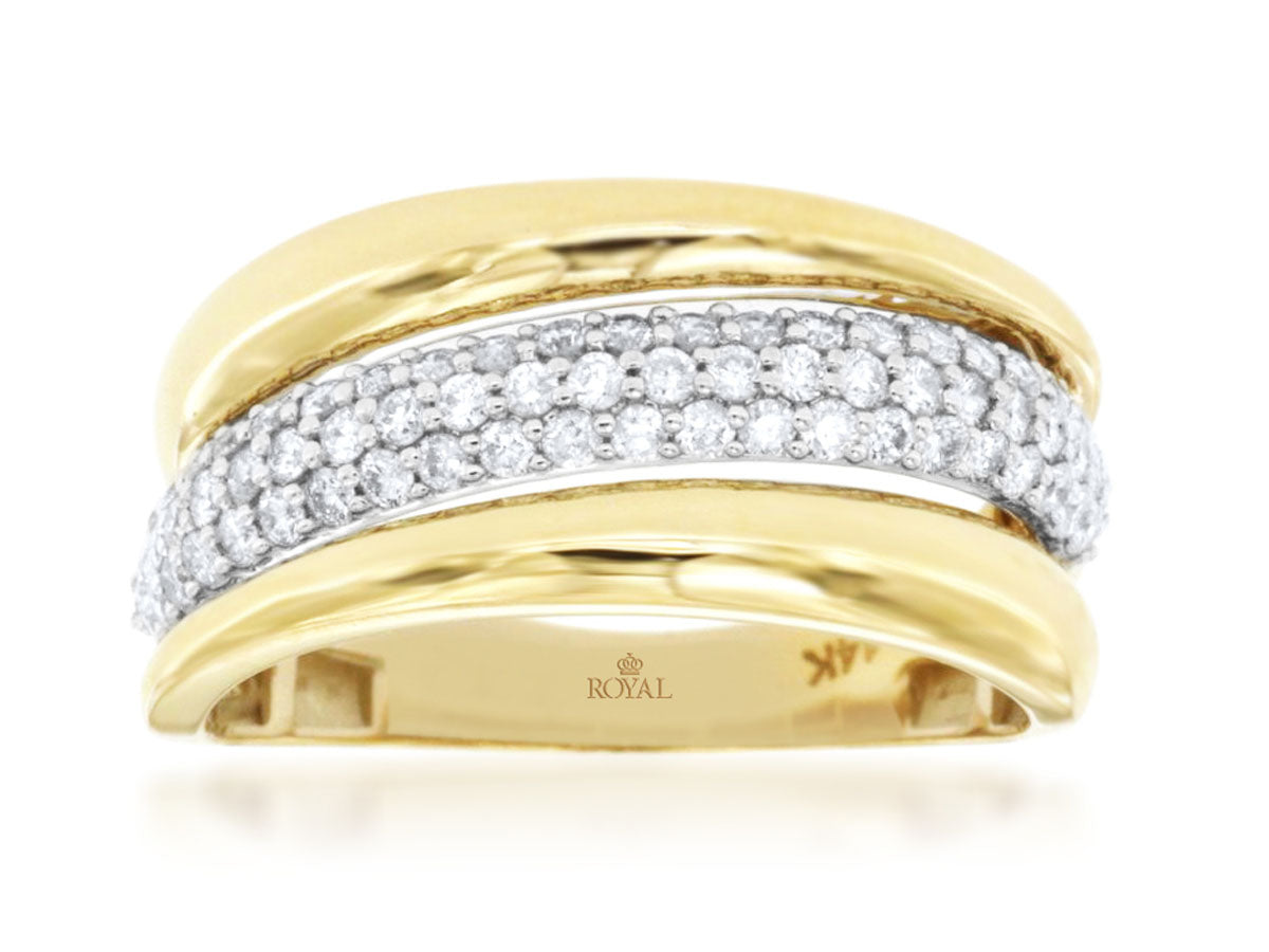 Royal Jewelry Diamond Fashion Ring