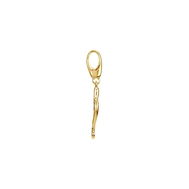 Stuller Gold Seahorse Pendant