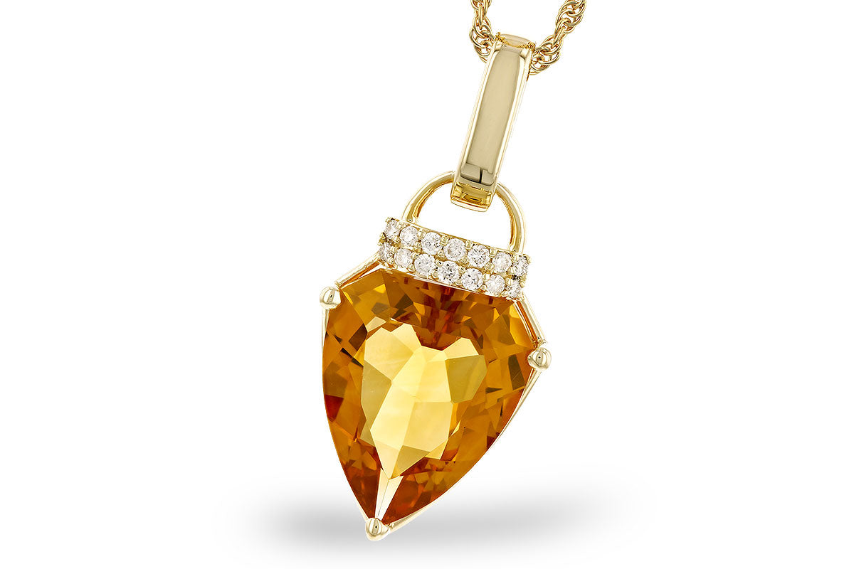 Allison Kaufman Citrine Fashion Pendant