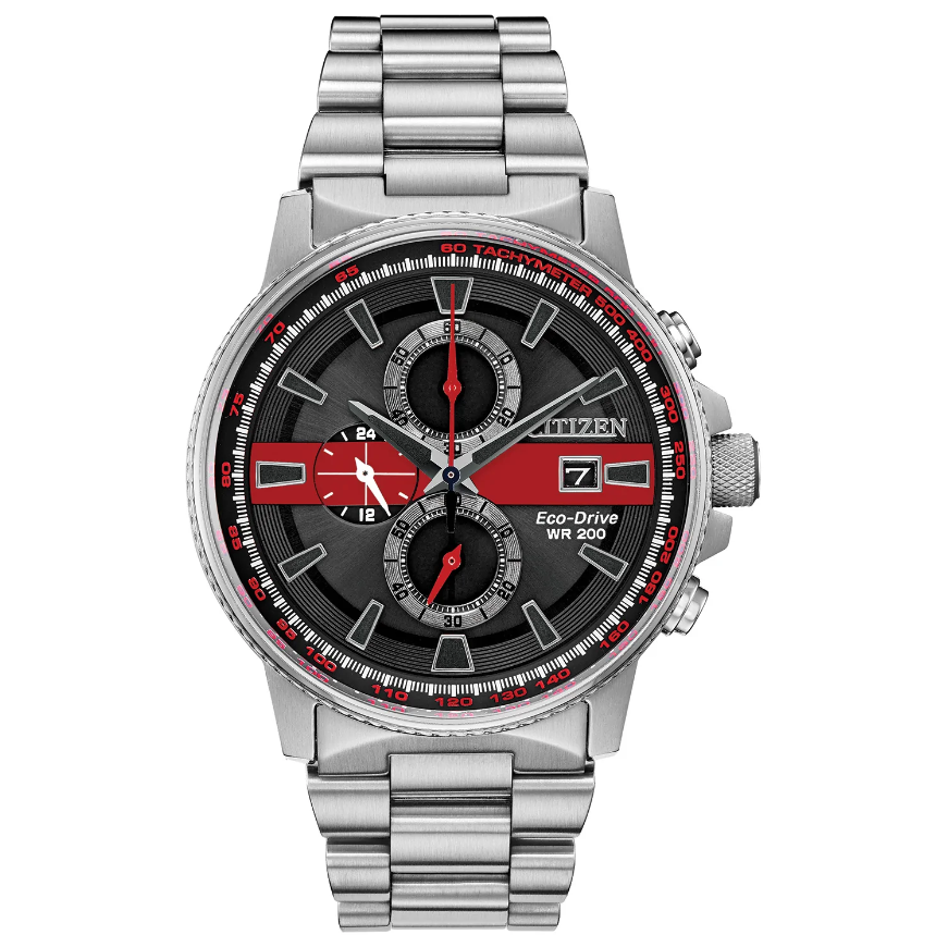 Citizen Thin Red Line Watch for Men