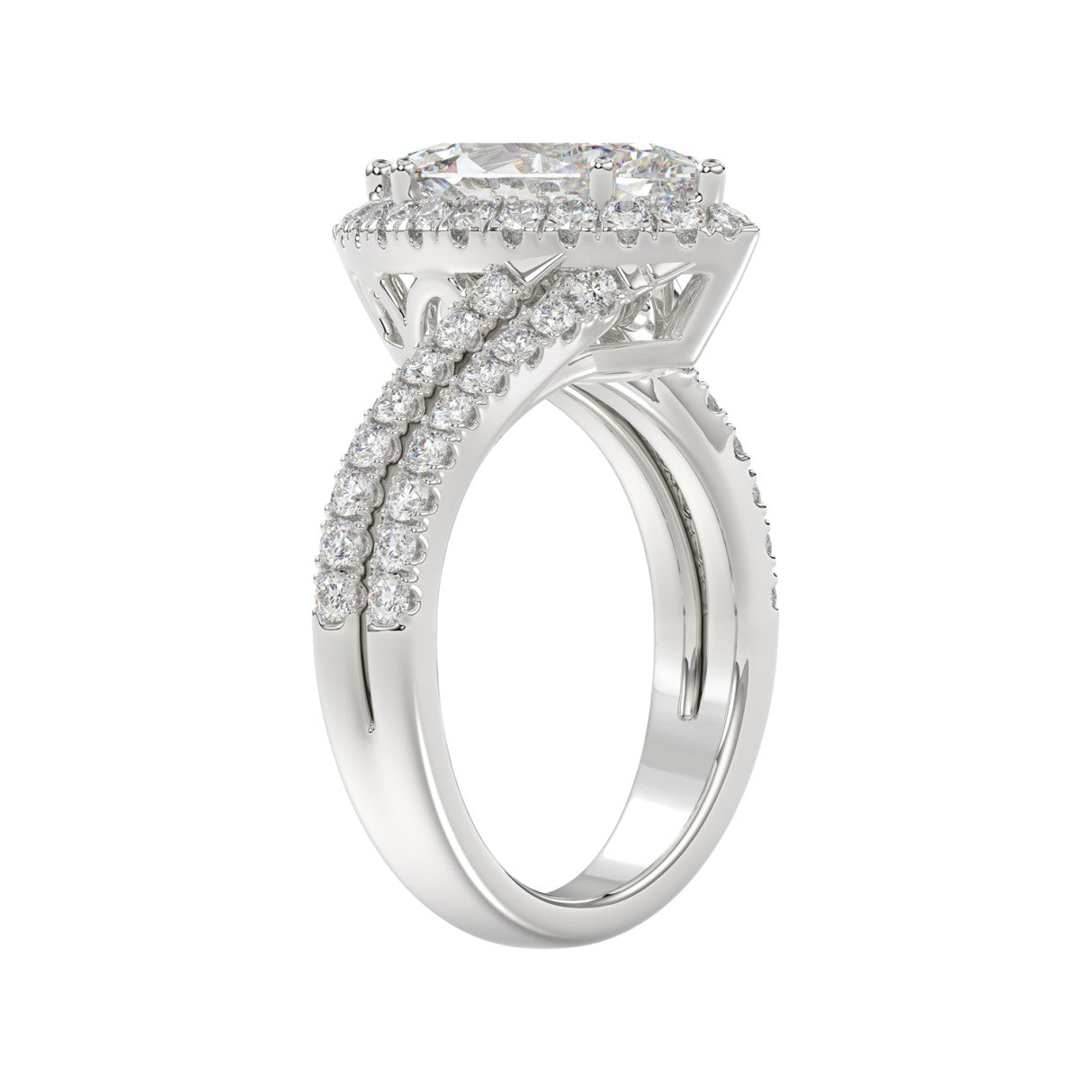 Ethos Diamond Bypass Ring