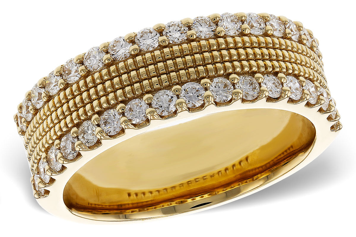 Allison Kaufman Milgrain Diamond Ring