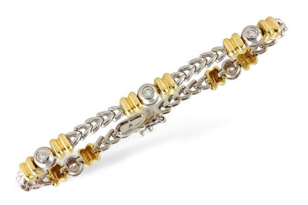 Allison Kaufman Diamond Link Bracelet