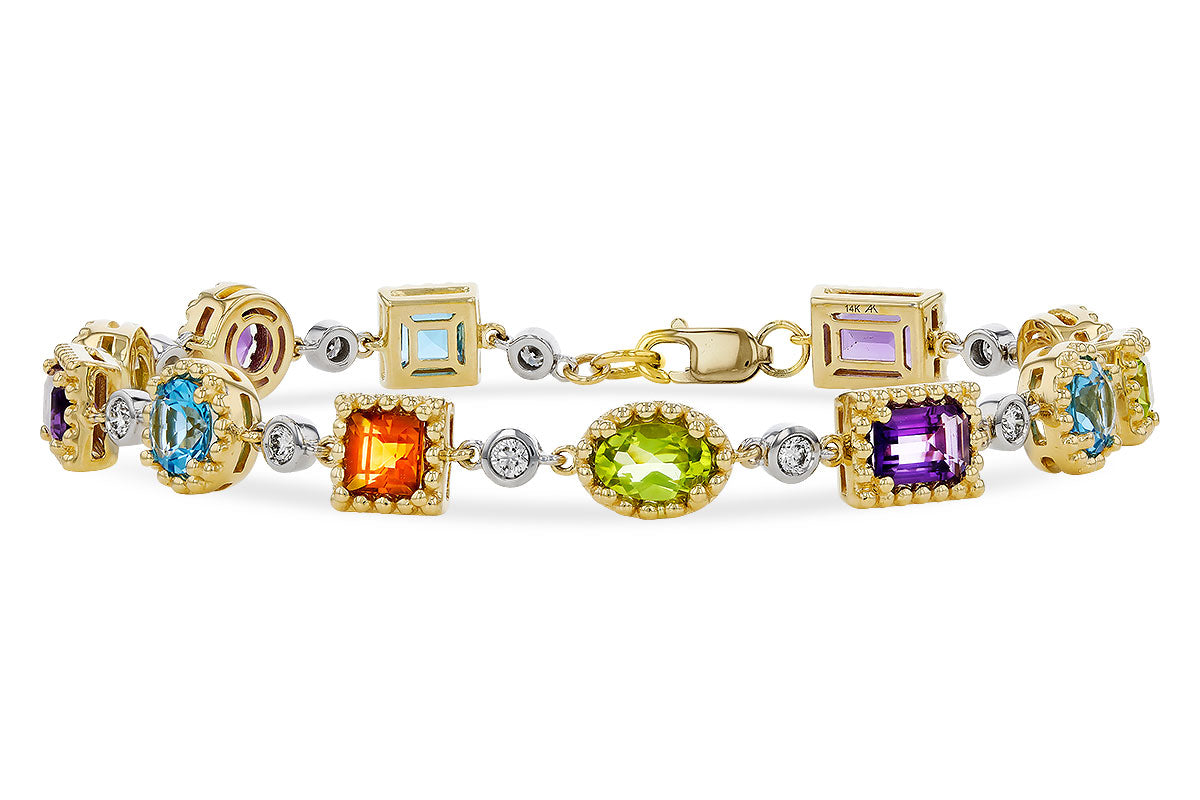 Allison Kaufman Gemstone Bracelet