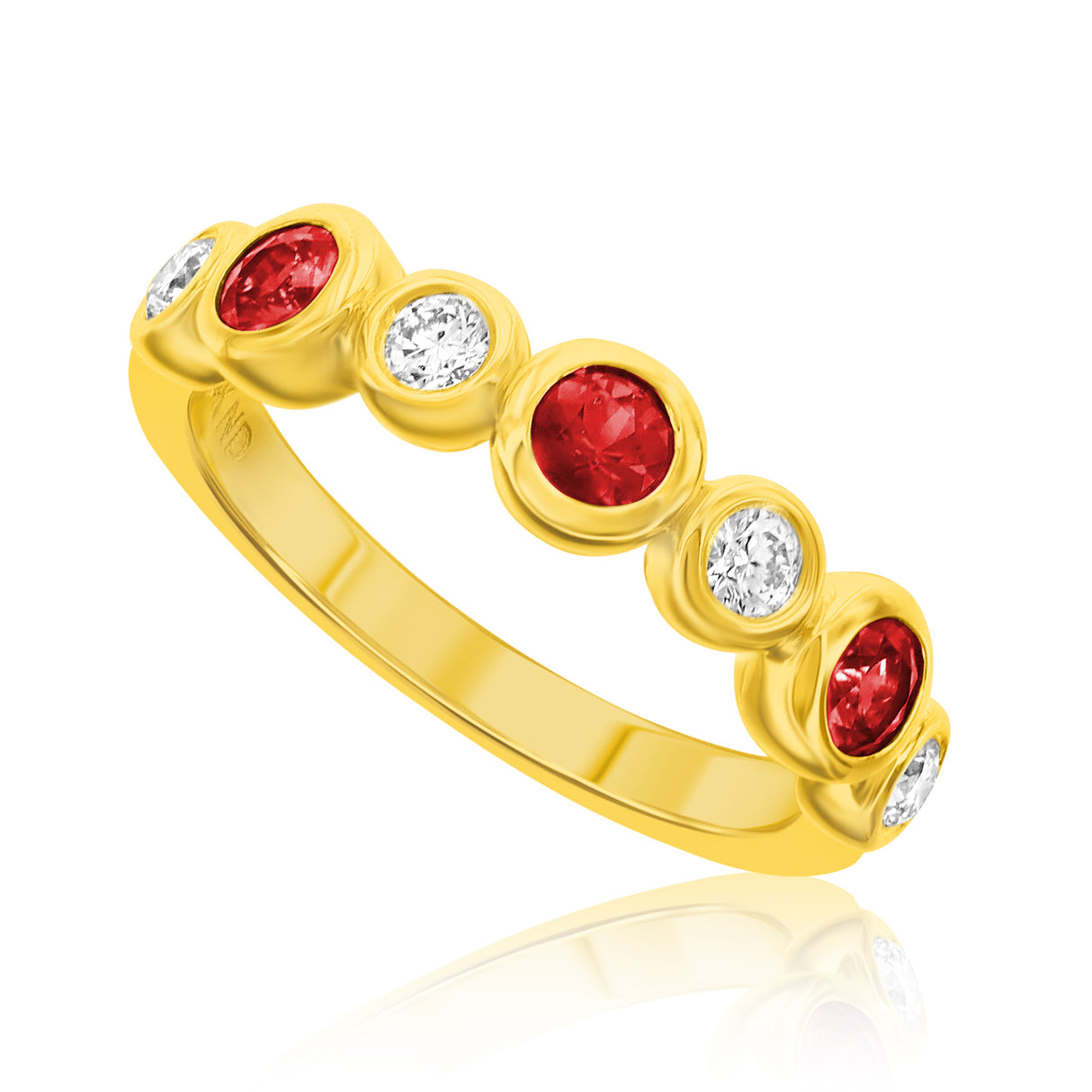 Nasbro Ruby and Diamond Anniversary Band