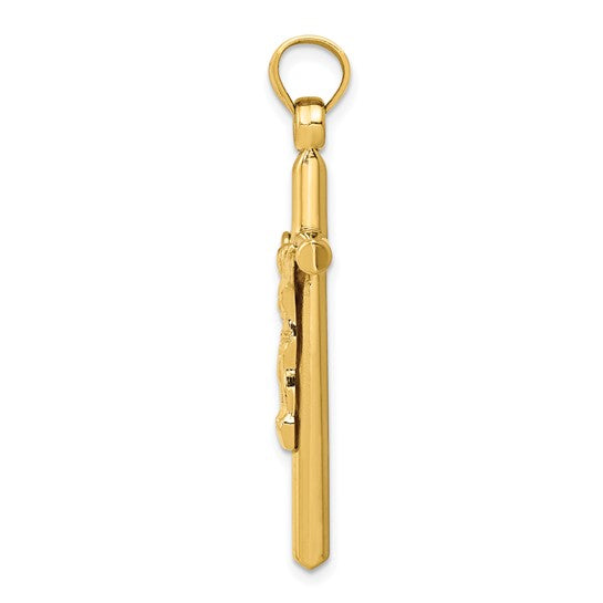 Quality Gold Crucifix Pendant