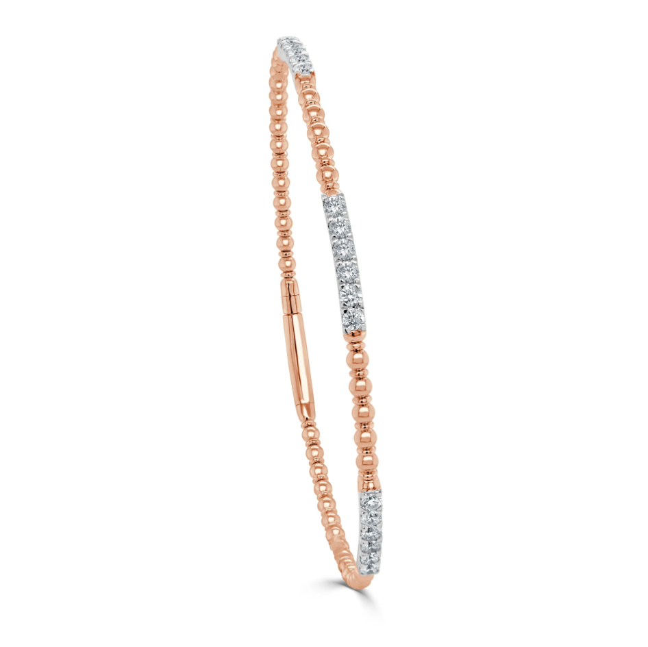 Sabrina Flexible Diamond Station Bracelet