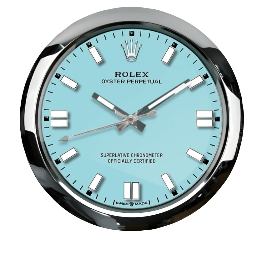 Rolex Tiffany Dial Style Wall Clock