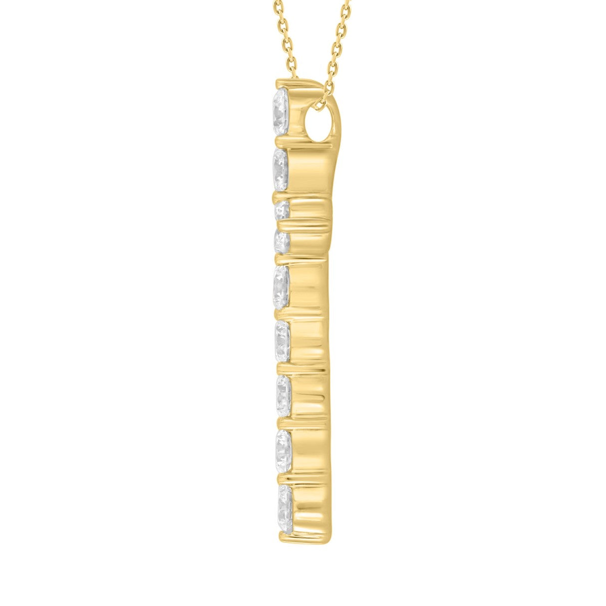 Ethos Lab Diamond Cross Pendant