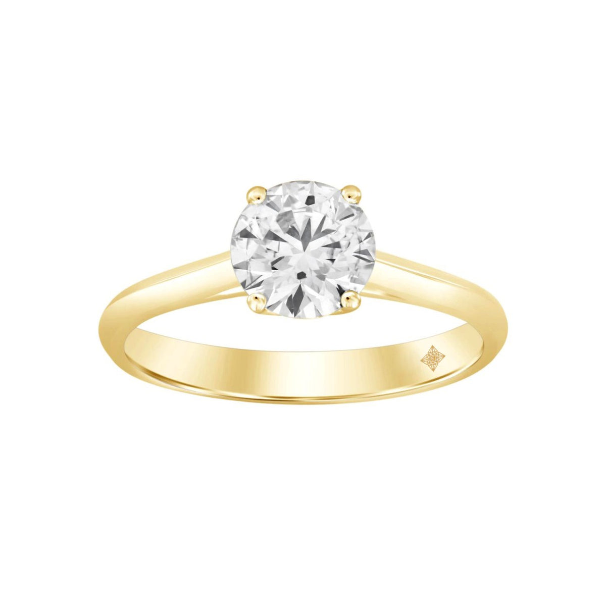Ethos - Certified Lab Diamond Solitaire Engagement Ring 1.50ct