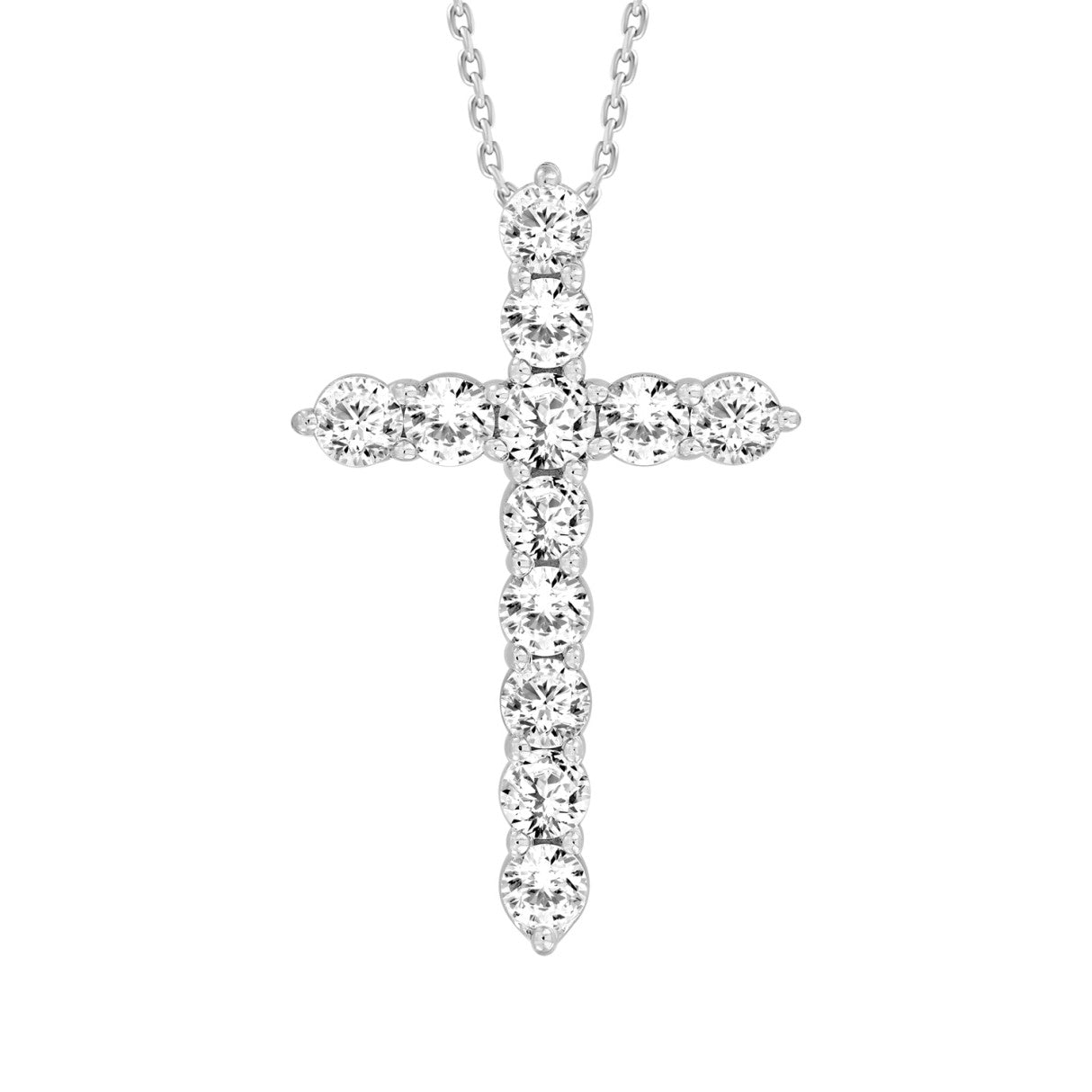 Ethos Lab Diamond Cross Pendant