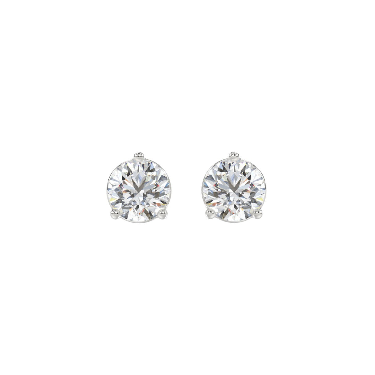 Ethos Lab Diamond Stud Earrings 2.00Ct