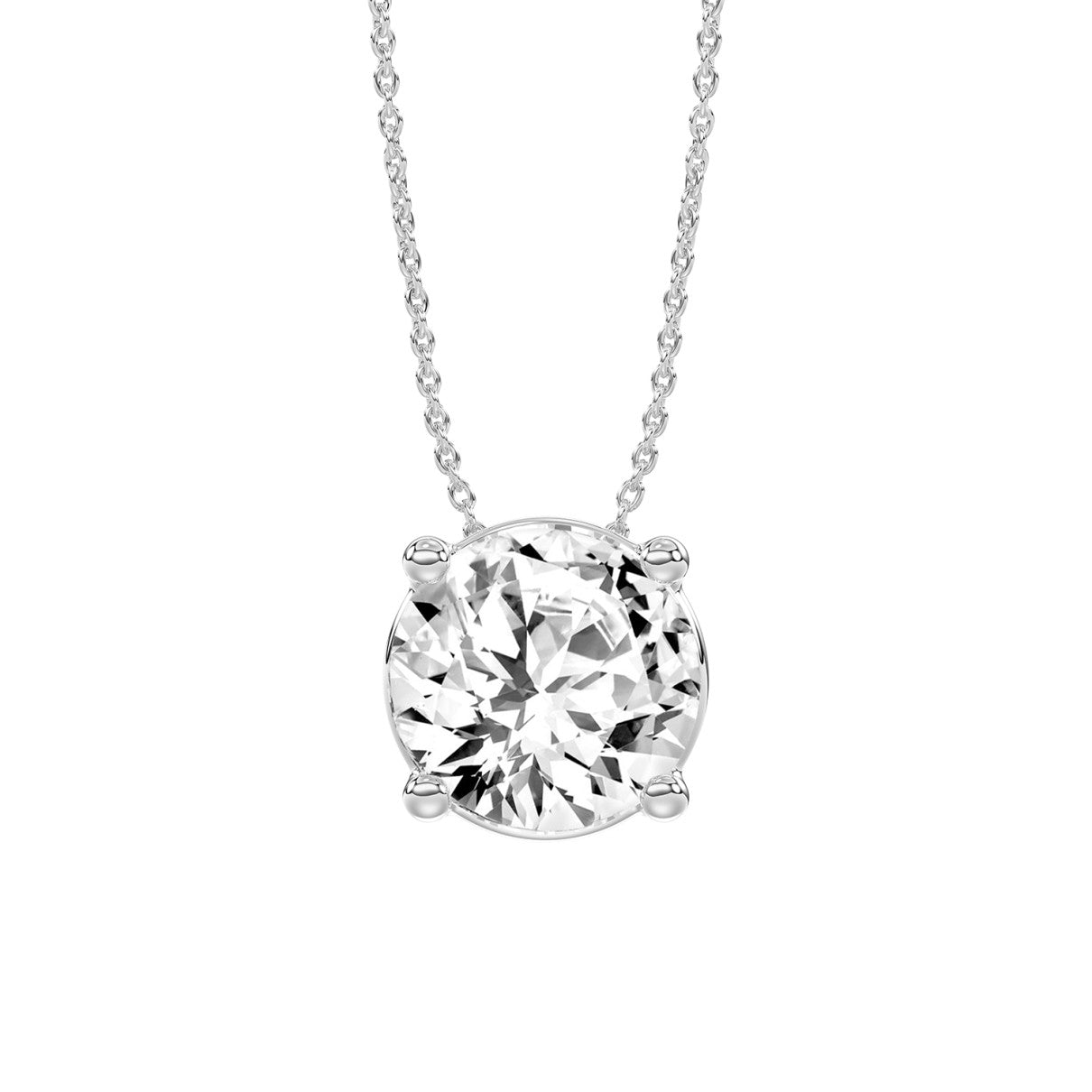 Ethos - Certified Lab Diamond Solitaire Pendant