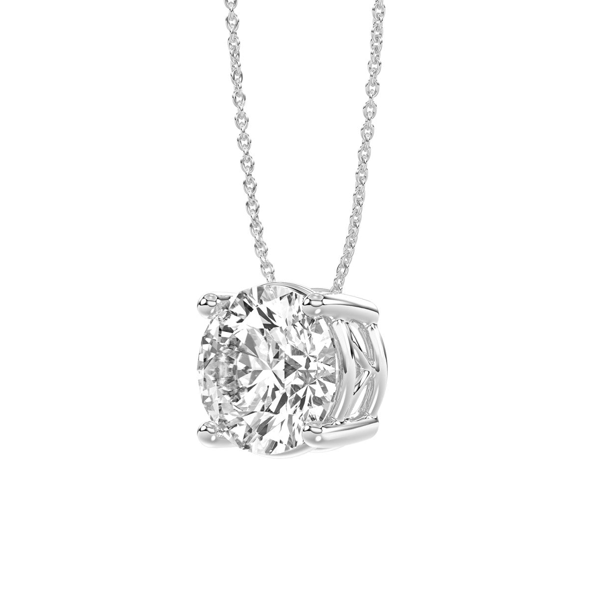 Ethos - Certified Lab Diamond Solitaire Pendant