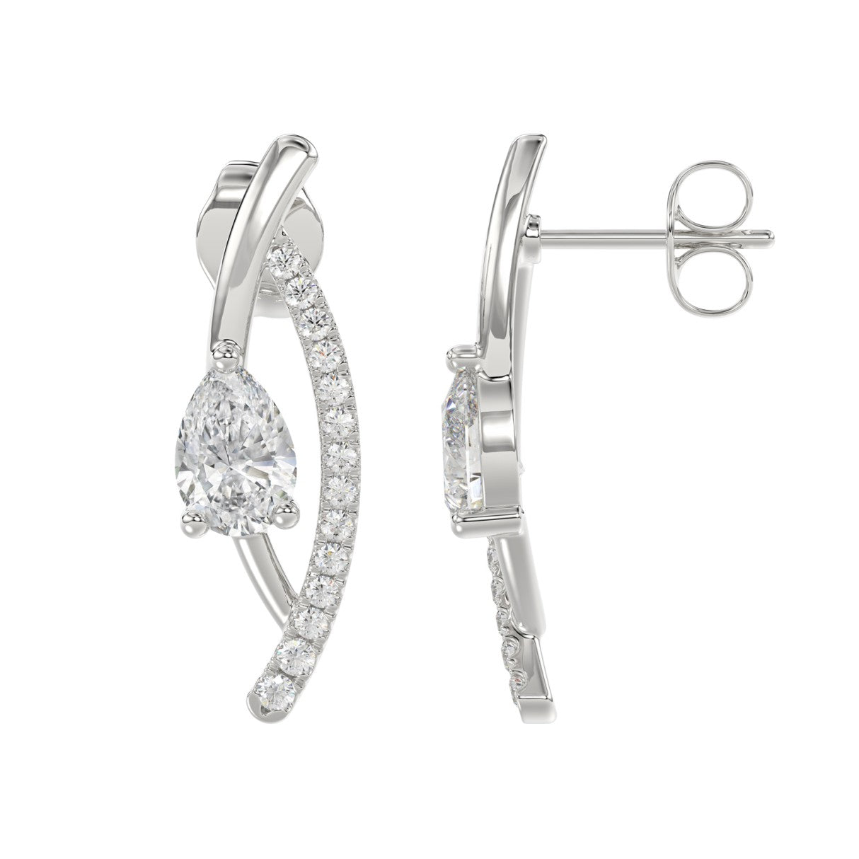 Ethos Lab Diamond Fashion Earrings