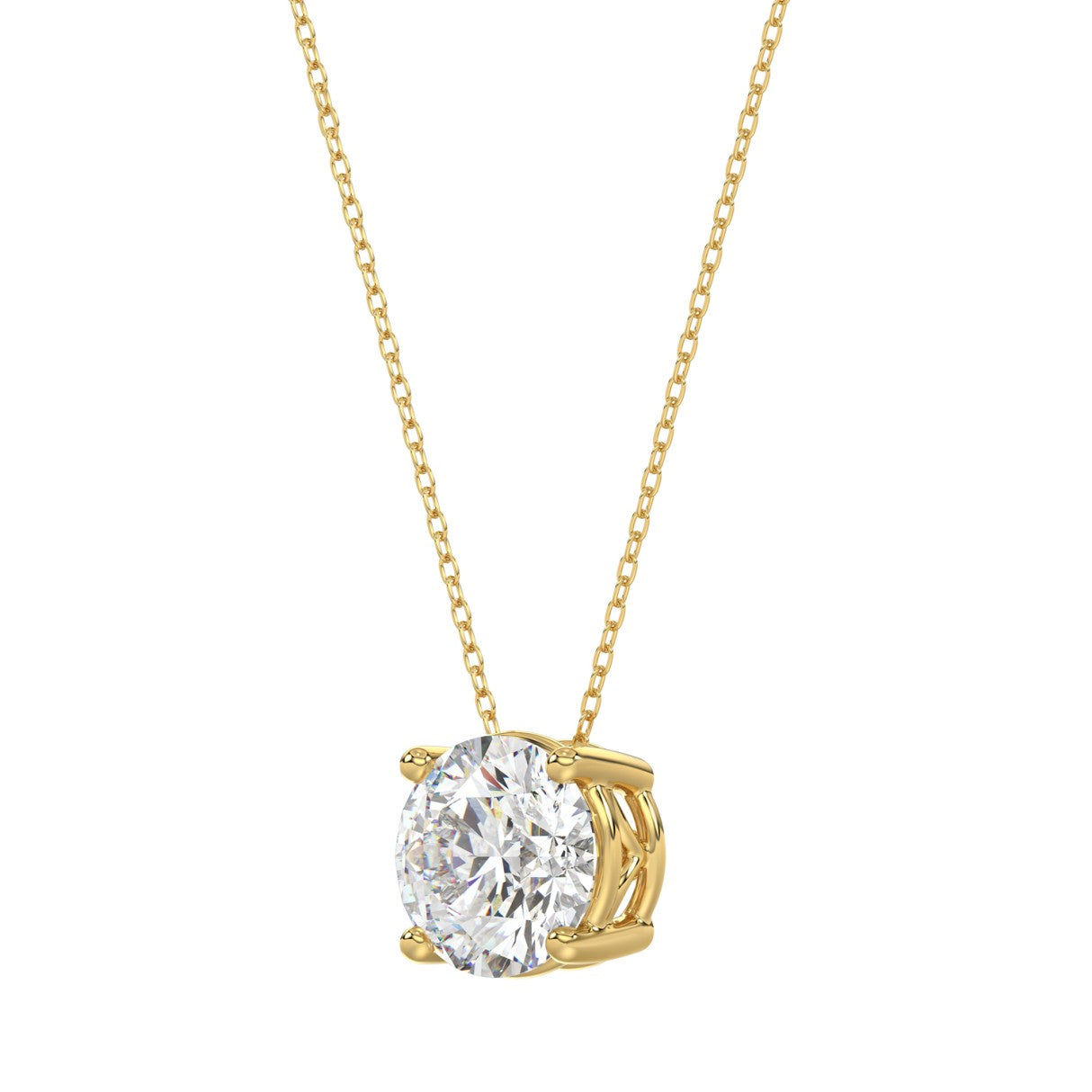 Ethos Lab Diamond Solitaire Pendant