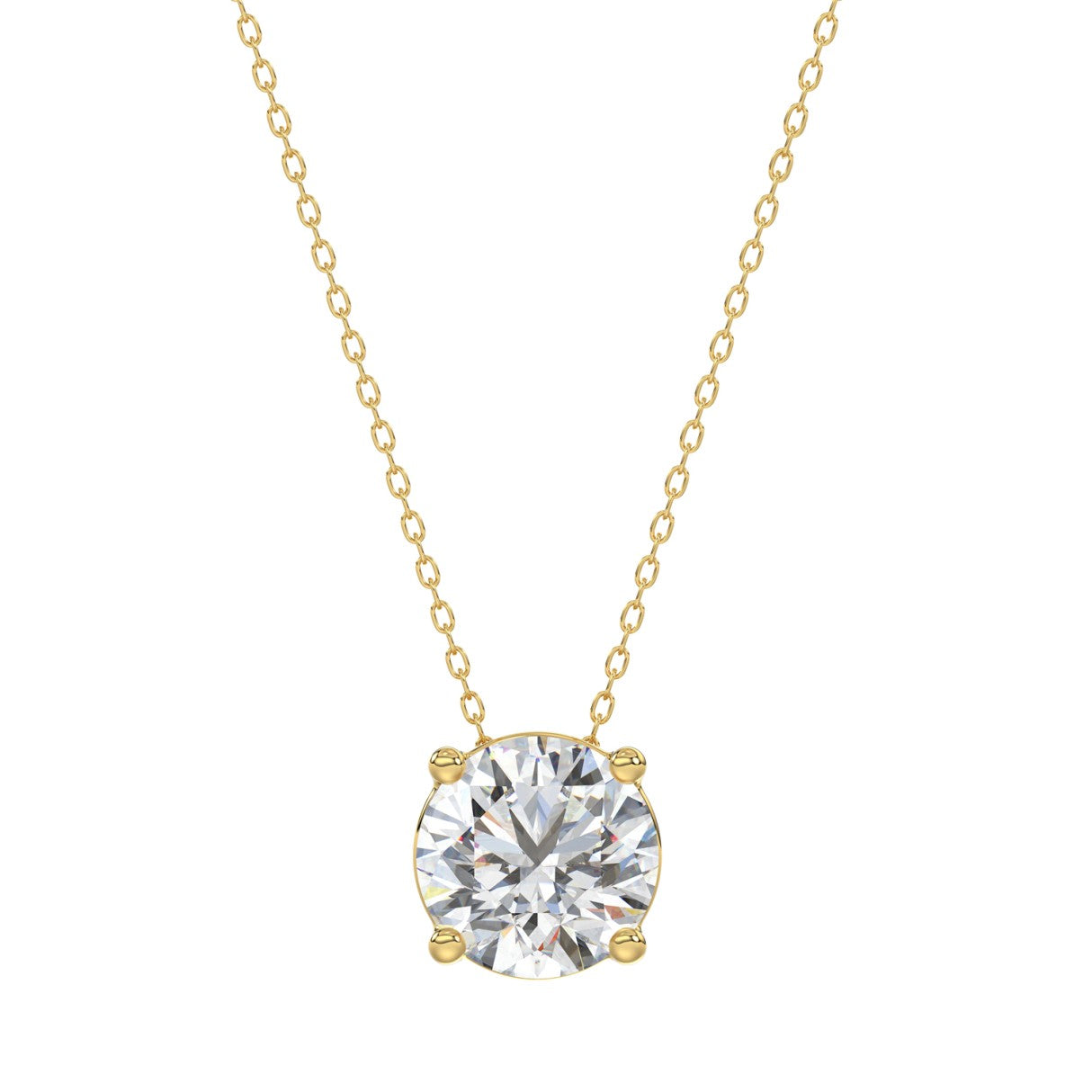 Ethos Lab Diamond Solitaire Pendant