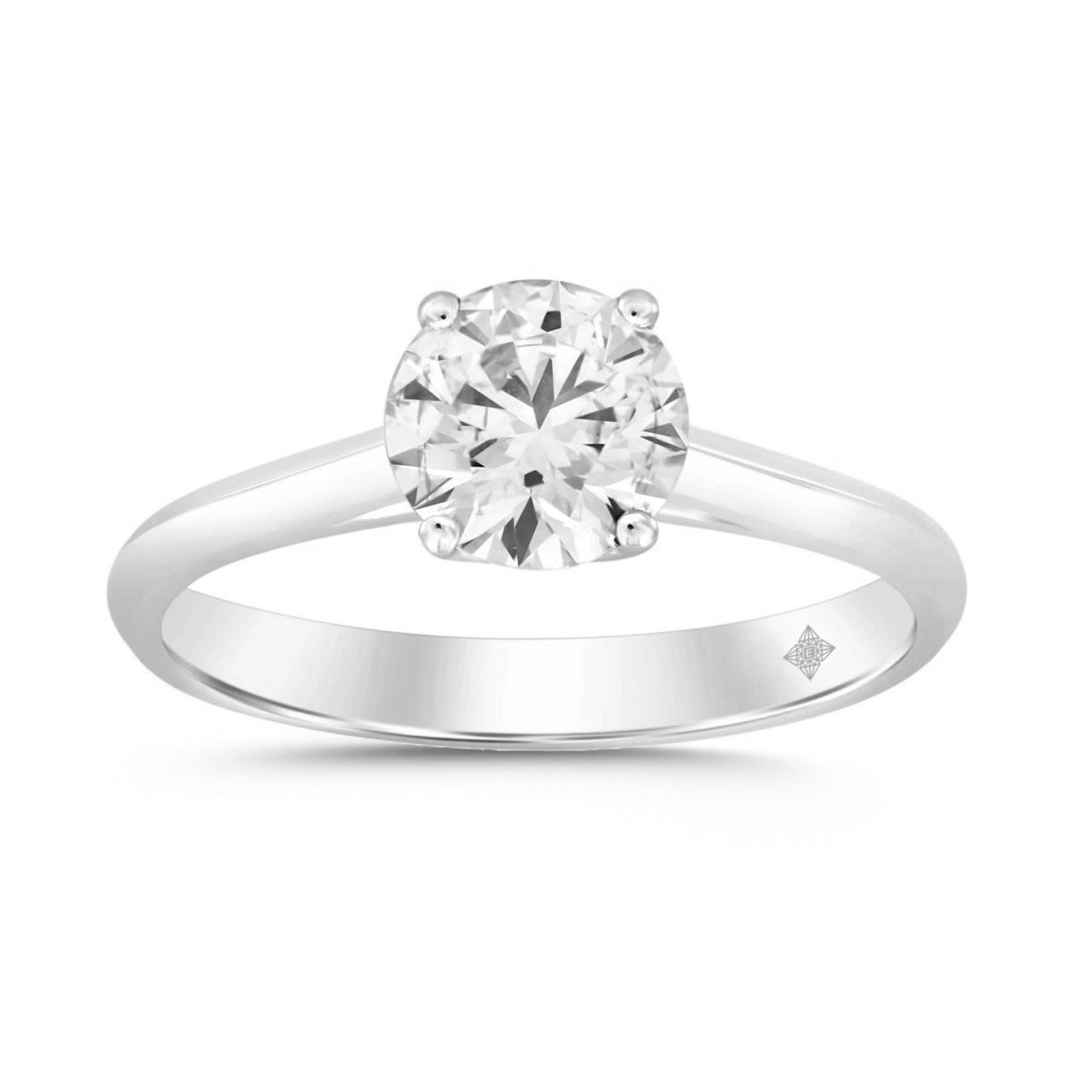 Ethos - Certified Lab Diamond Solitaire Engagement Ring
