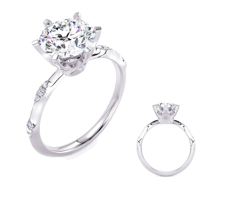 S.Kashi Diamond Engagement Ring