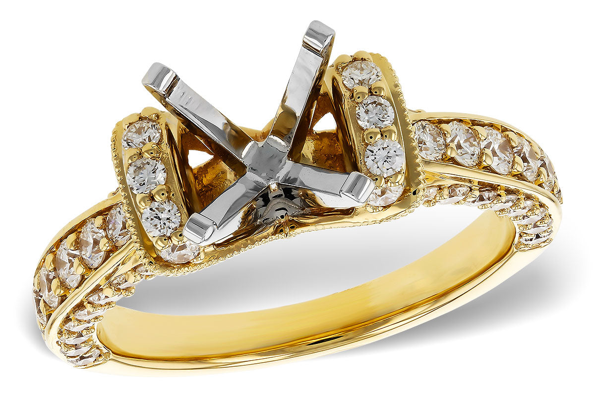 Allison Kaufman Cathedral Diamond Engagement Ring
