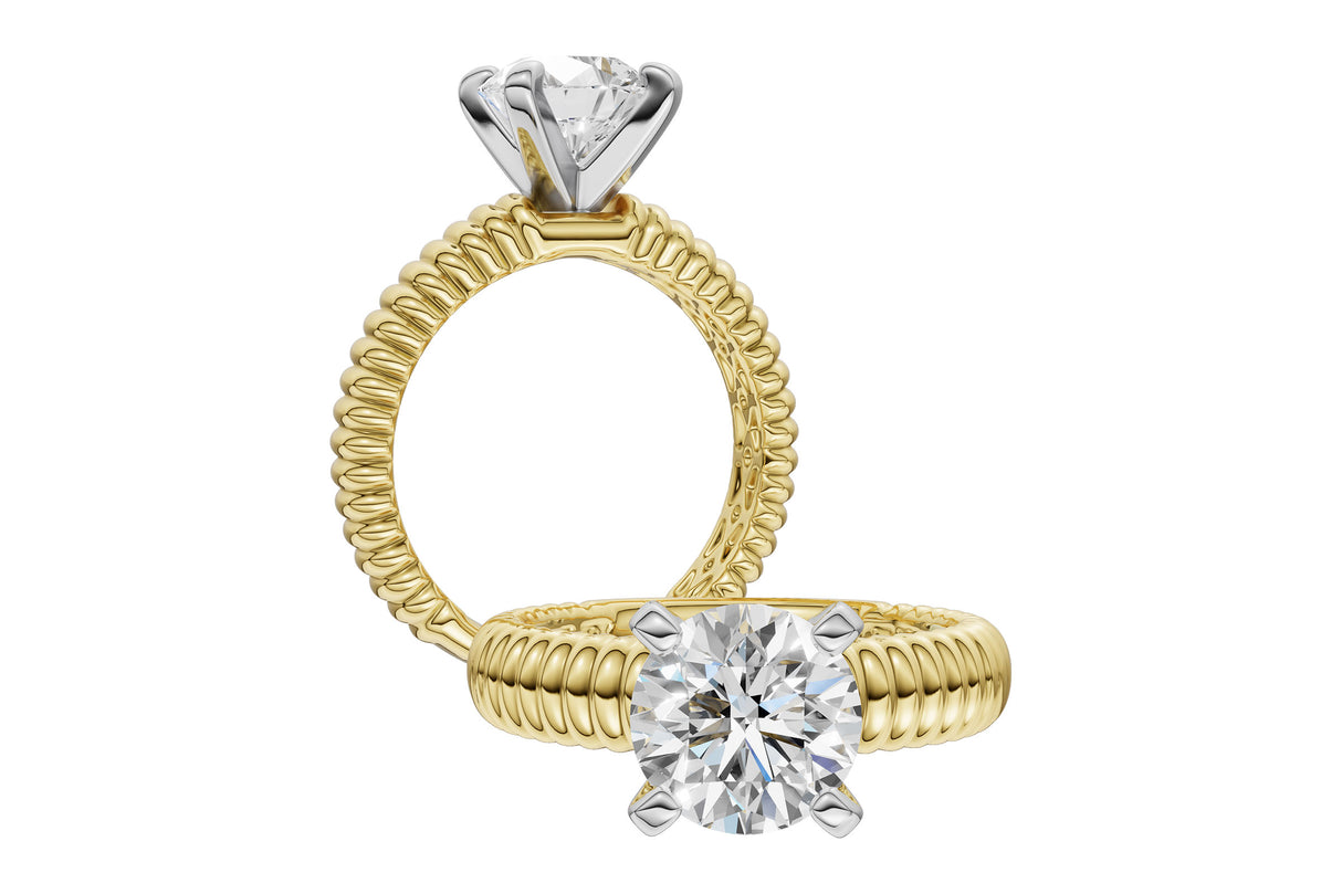 Allison Kaufman Semi-Mount Engagement Ring