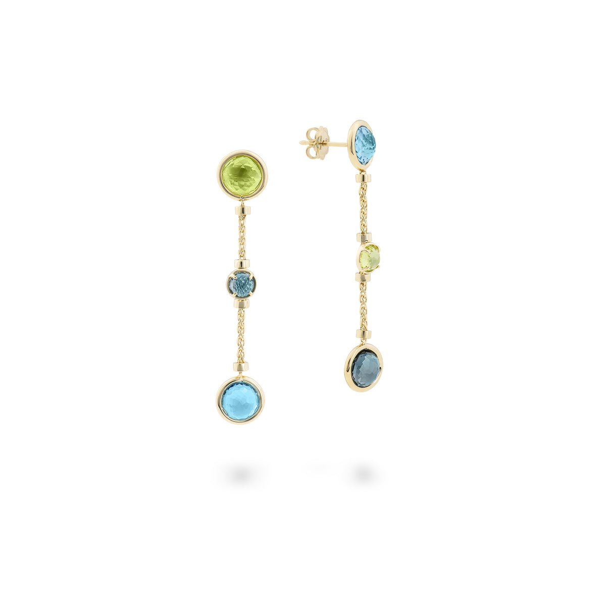 Piero Milano Multi-Color Fashion Earrings