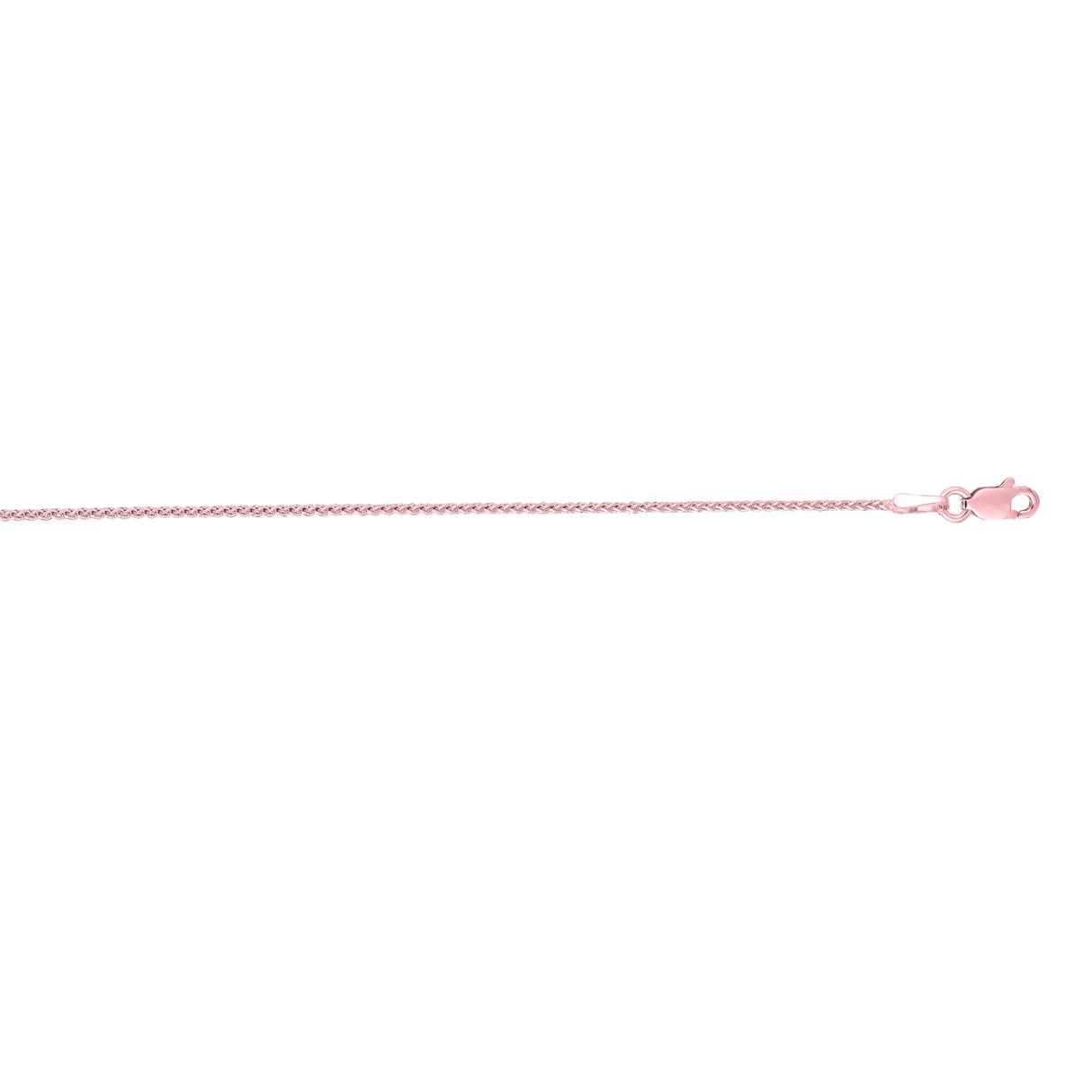 Rose Gold Wheat Chain