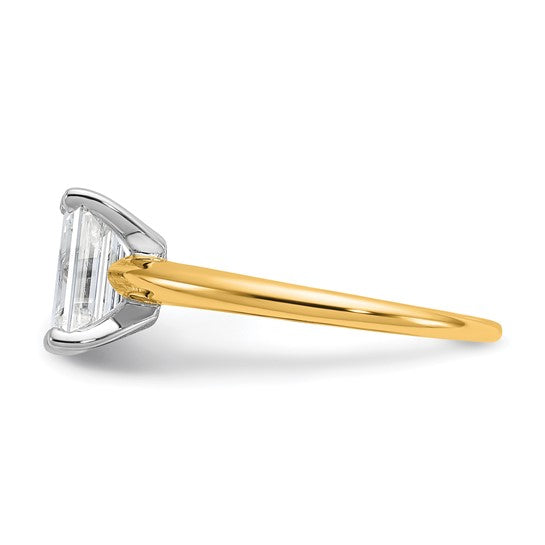 Quality Gold Lab Diamond Engagement Ring