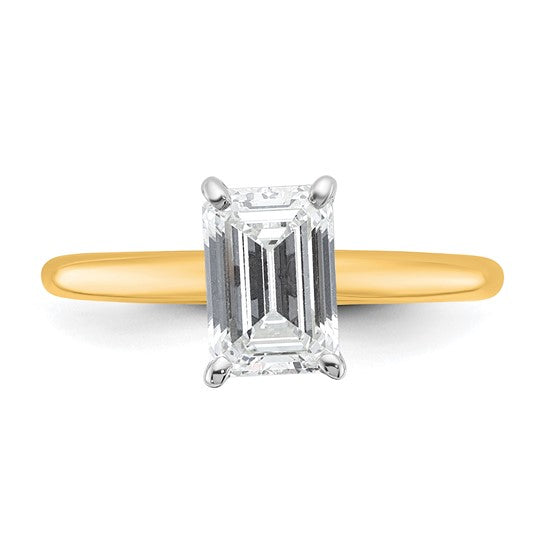 Quality Gold Lab Diamond Engagement Ring