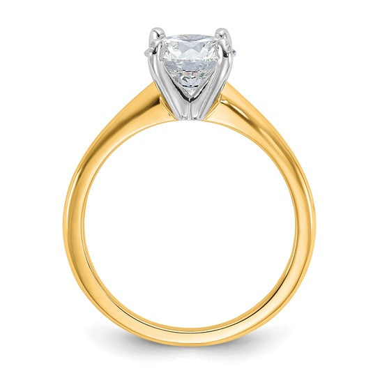 Quality Gold Diamond Solitaire Engagement Ring