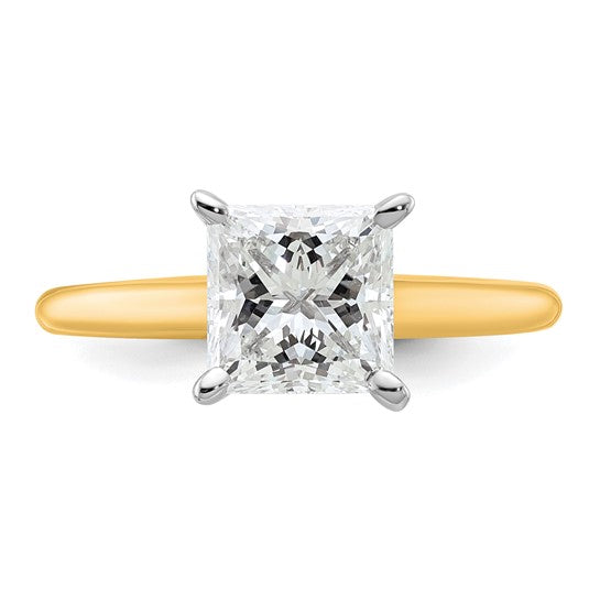 Quality Gold Diamond Solitaire Engagement Ring