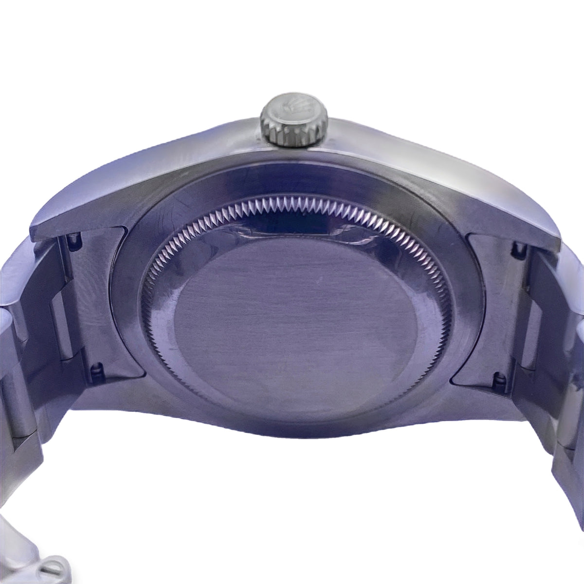 2015 Rolex Oyster Perpetual 114300 Dark Rhodium Dial 39mm