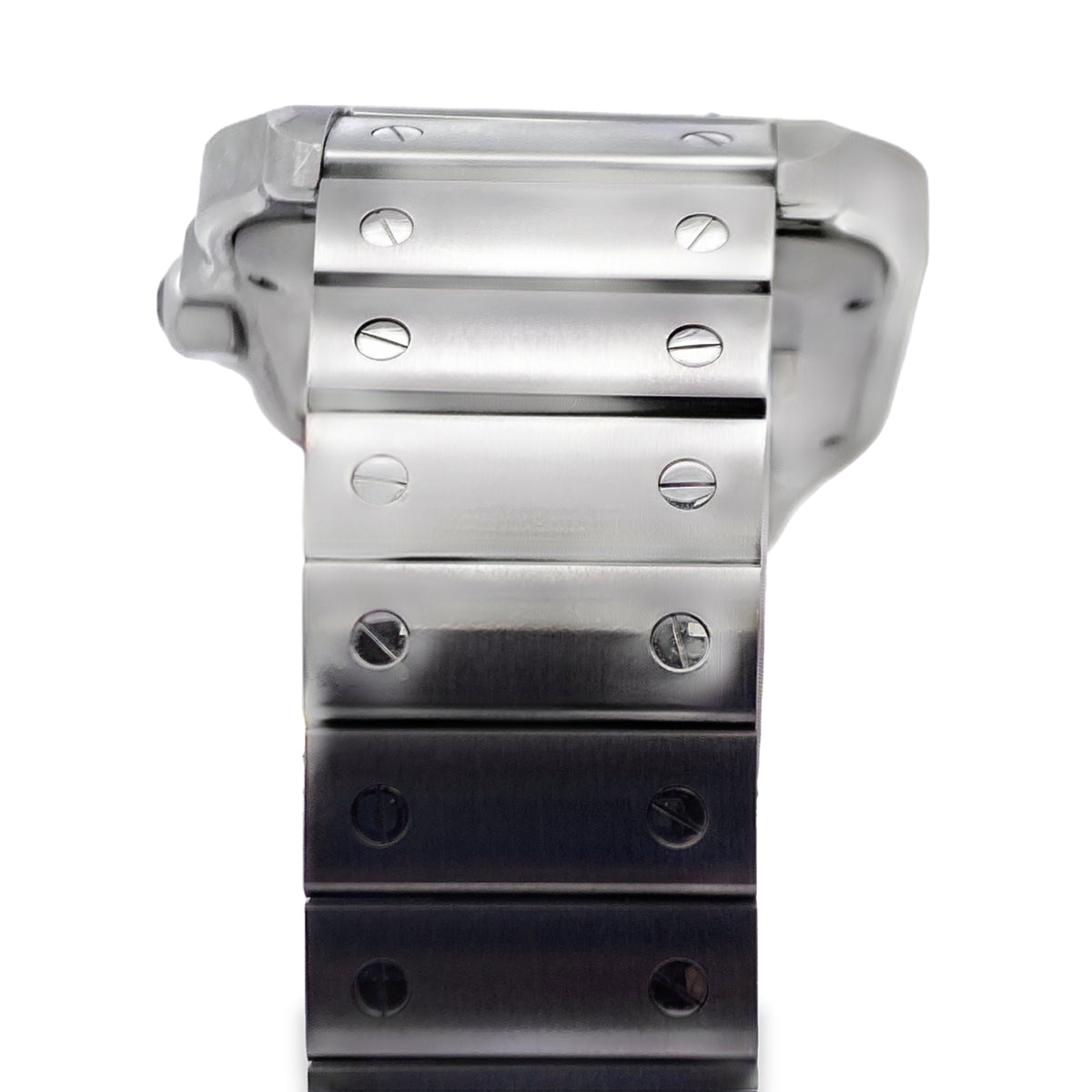 2023 Cartier Santos Large WSSA0062 Green Dial Stainless Steel