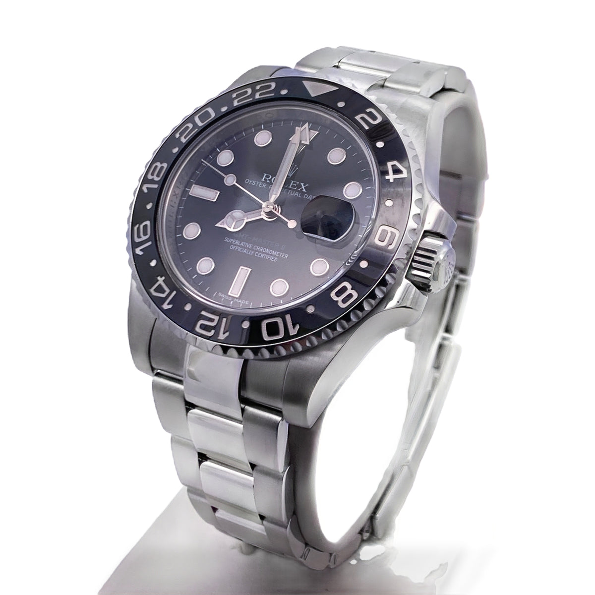 Rolex GMT-Master II 126710GRNR Black & Gray Bezel 40mm