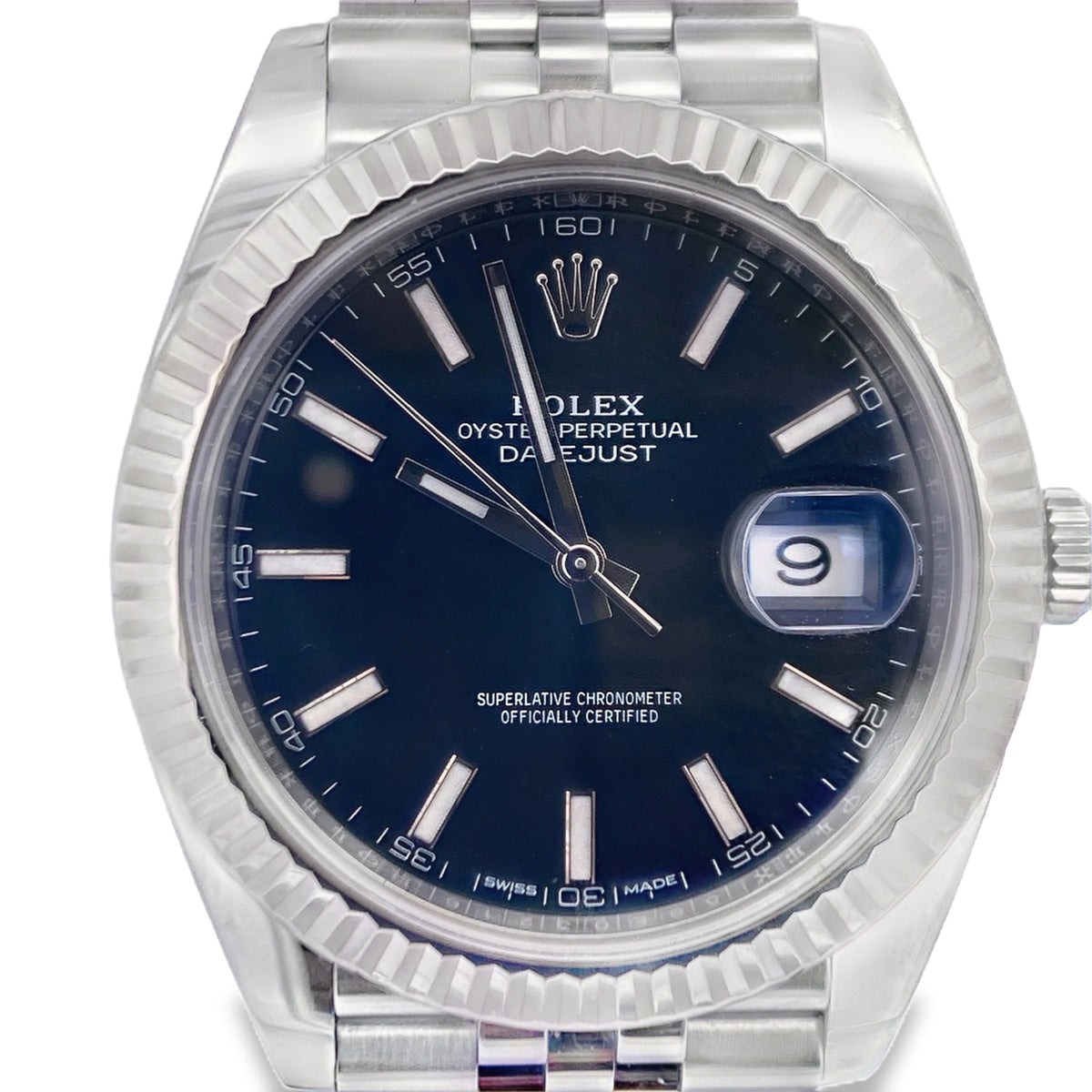 2018 Rolex Datejust 126334 Black Dial 41mm