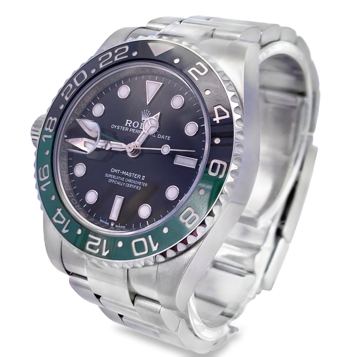 2024 Rolex GMT-Master II 126720VTNR Black Dial Oyster Bracelet 40mm