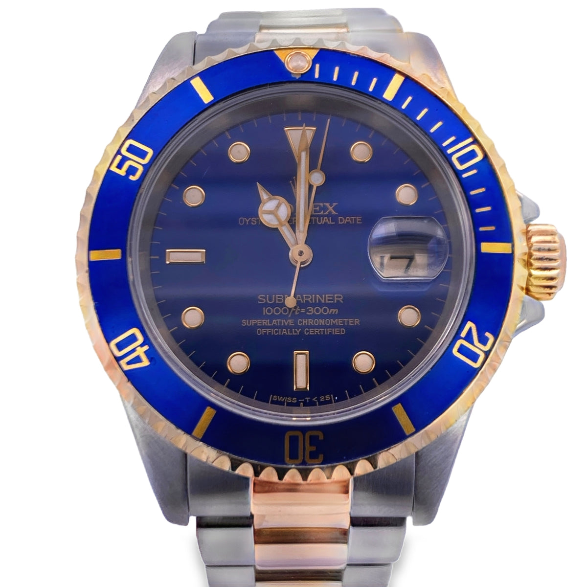 1991 Rolex Submariner Date 16613 Bluesy 40mm