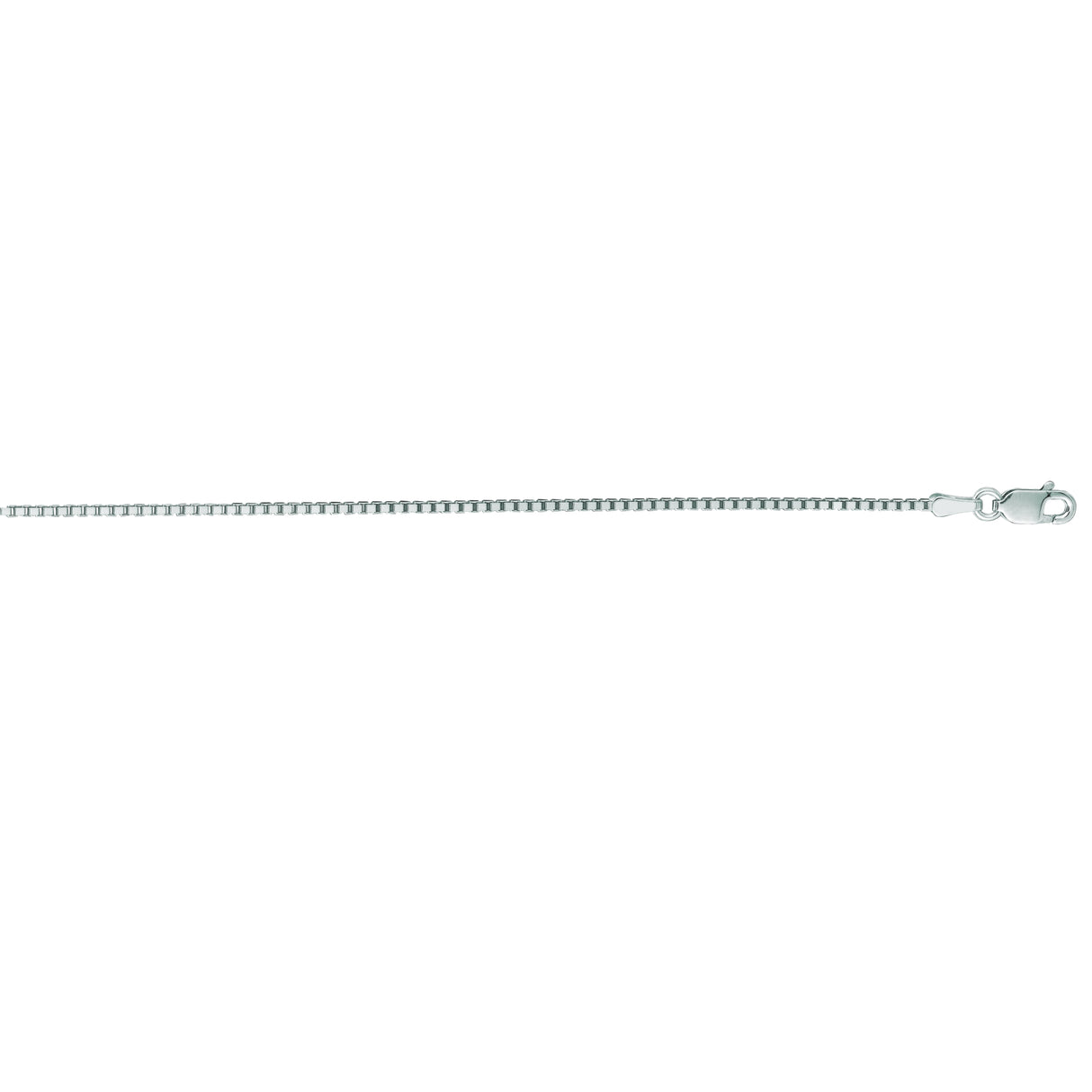 White Gold Box Chain