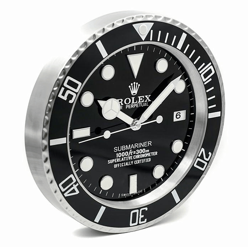 Submariner Inspired Wall Clock