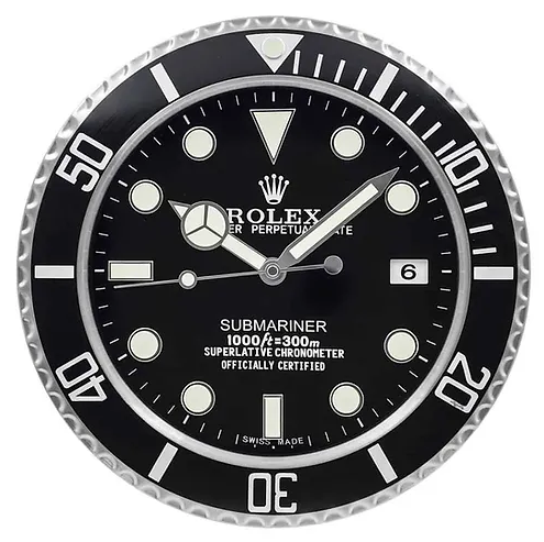 Submariner Inspired Wall Clock