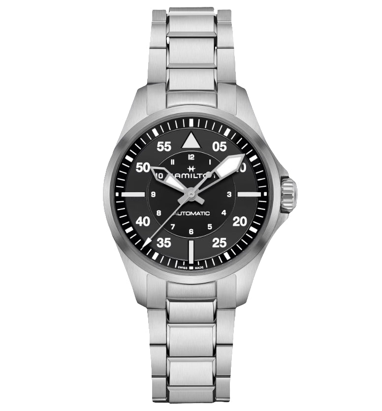 Hamilton - Khaki Aviation Pilot Auto