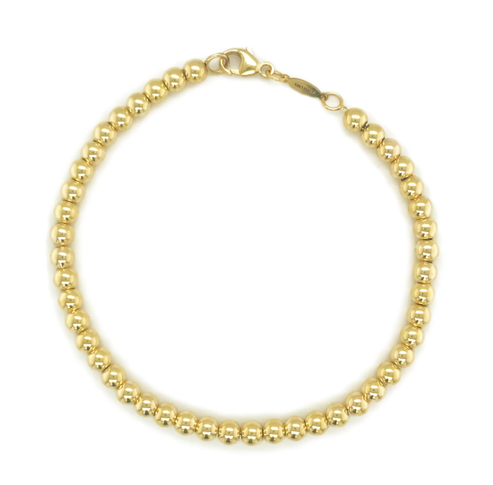 Sabrina Designs Gold Bead Bracelet