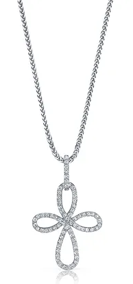 Elma Designs Diamond Cross Pendant