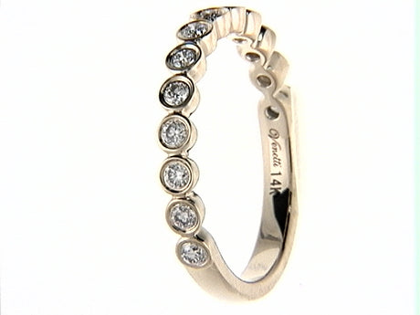 Venetti Diamond Wedding Band