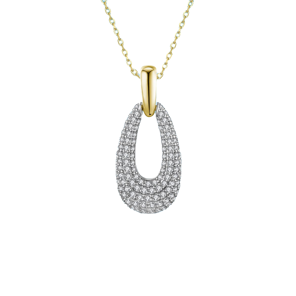 Diasun Diamond Loop Pendant