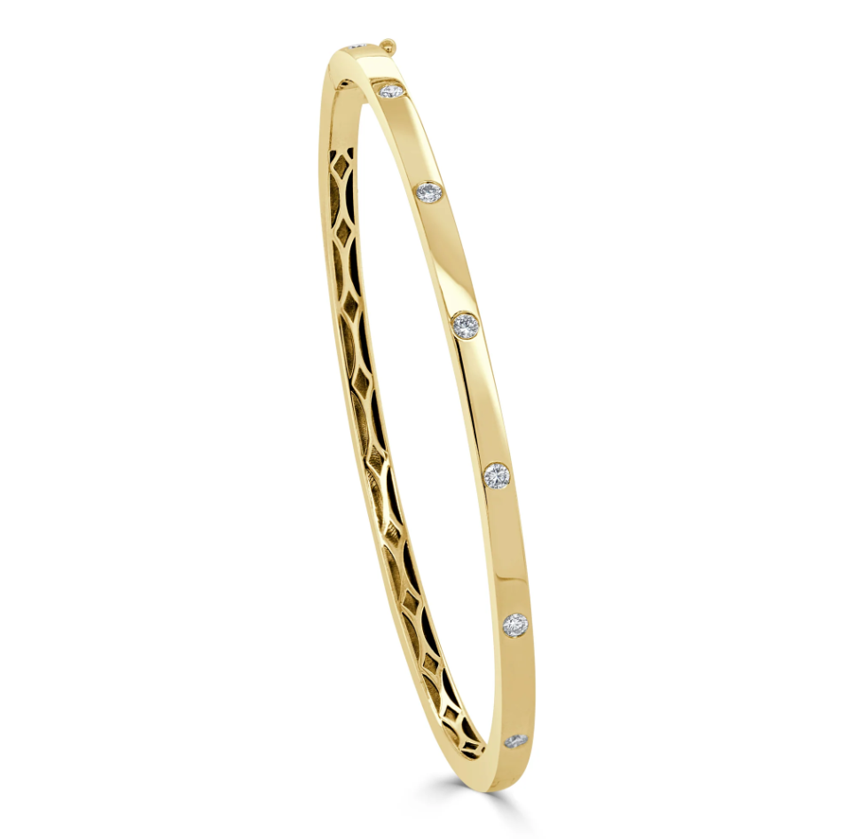 Sabrina Designs Diamond Bangle Bracelet